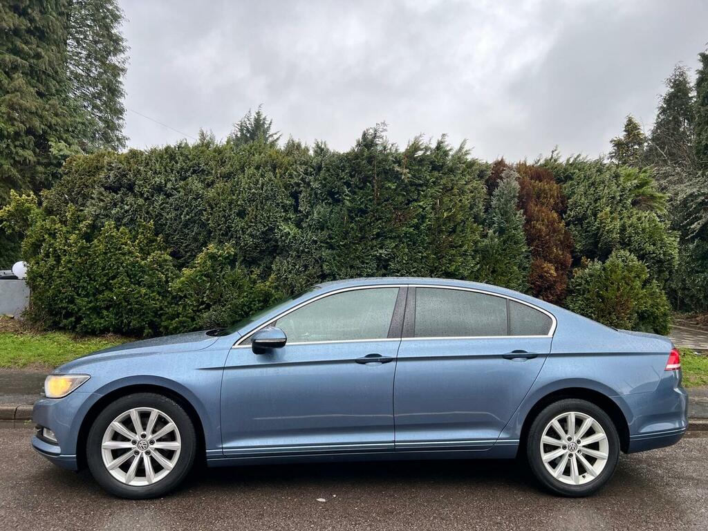 Volkswagen Passat 2.0 Tdi Bluemotion Tech Se Business Euro 6 Ss 4 VO65AMK Blue #3