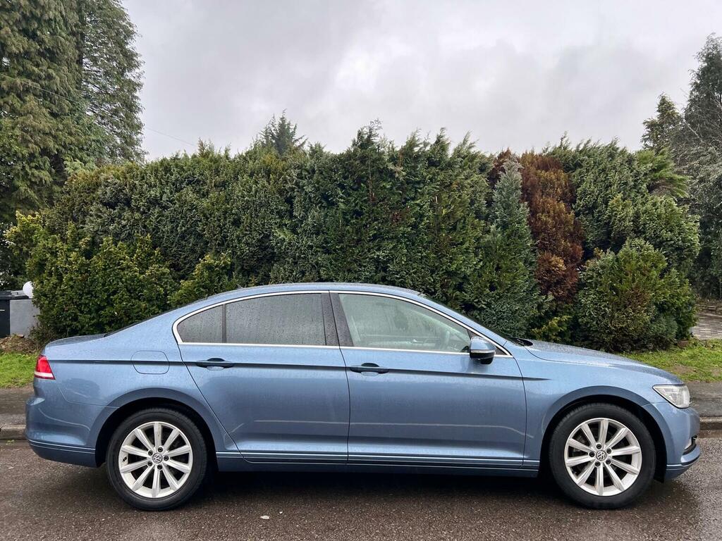 Volkswagen Passat 2.0 Tdi Bluemotion Tech Se Business Euro 6 Ss 4 VO65AMK Blue #2