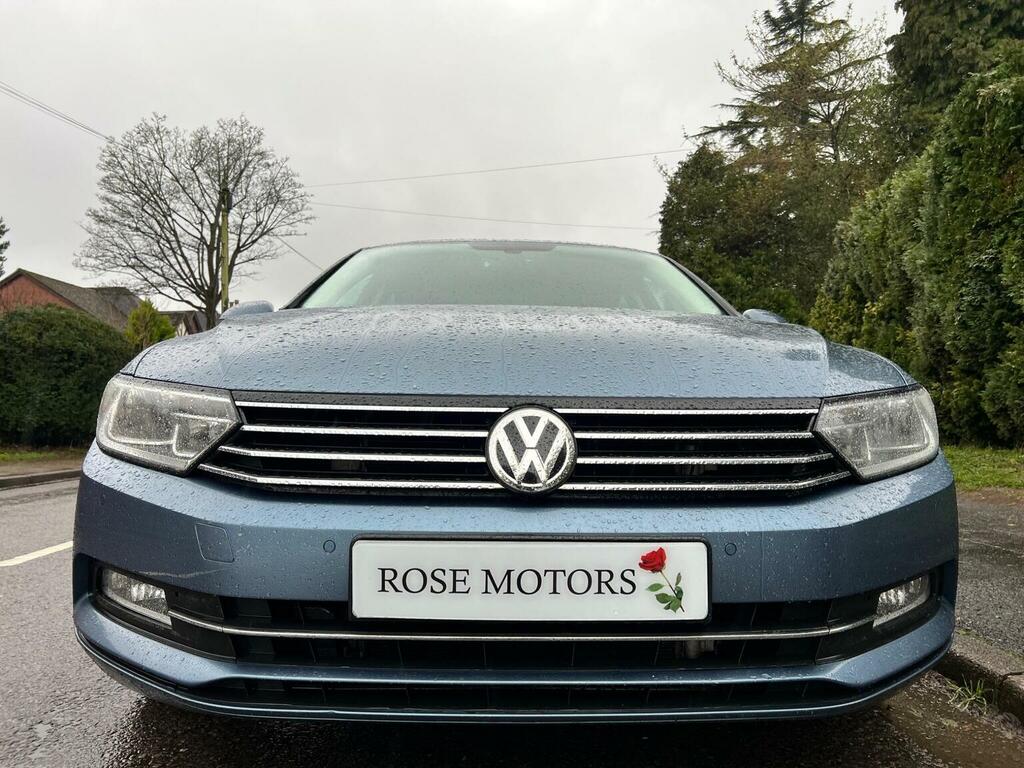 Volkswagen Passat 2.0 Tdi Bluemotion Tech Se Business Euro 6 Ss 4 VO65AMK Blue #4