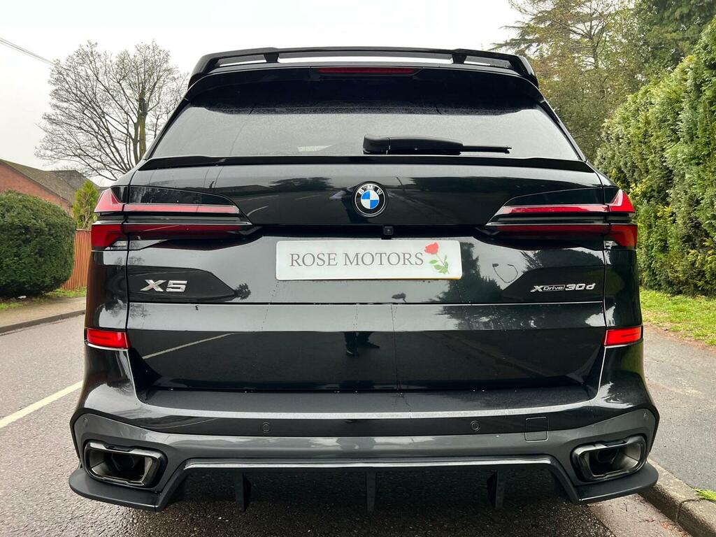 BMW X5 3.0 30D Mht M Sport Steptronic Xdrive Euro 6 Ss LS24XYK Black #5