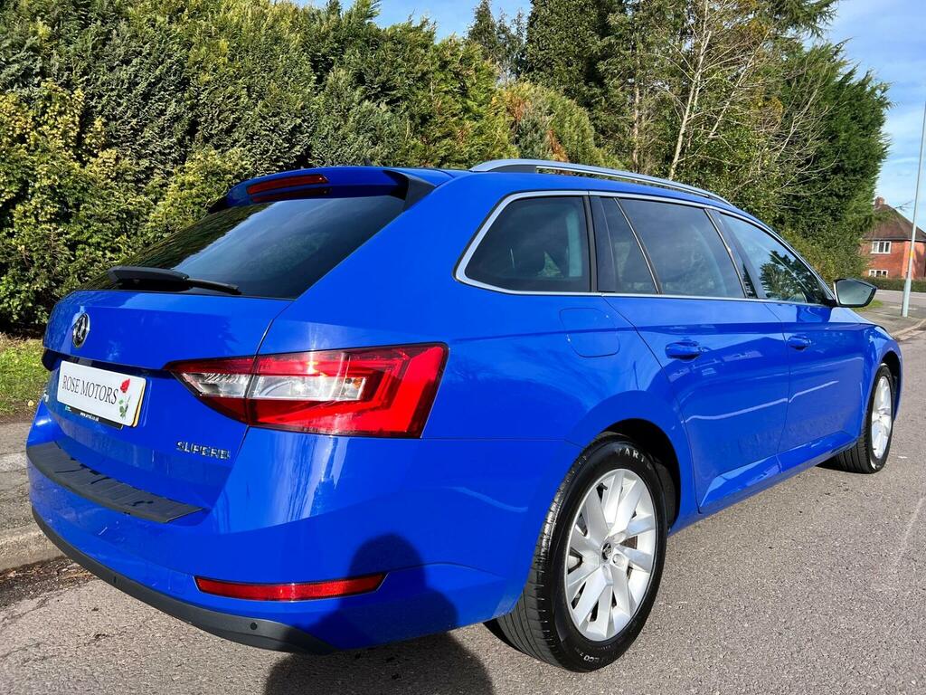 Skoda Superb 2.0 Tdi Se Technology Euro 6 Ss OW19RVF Blue #6