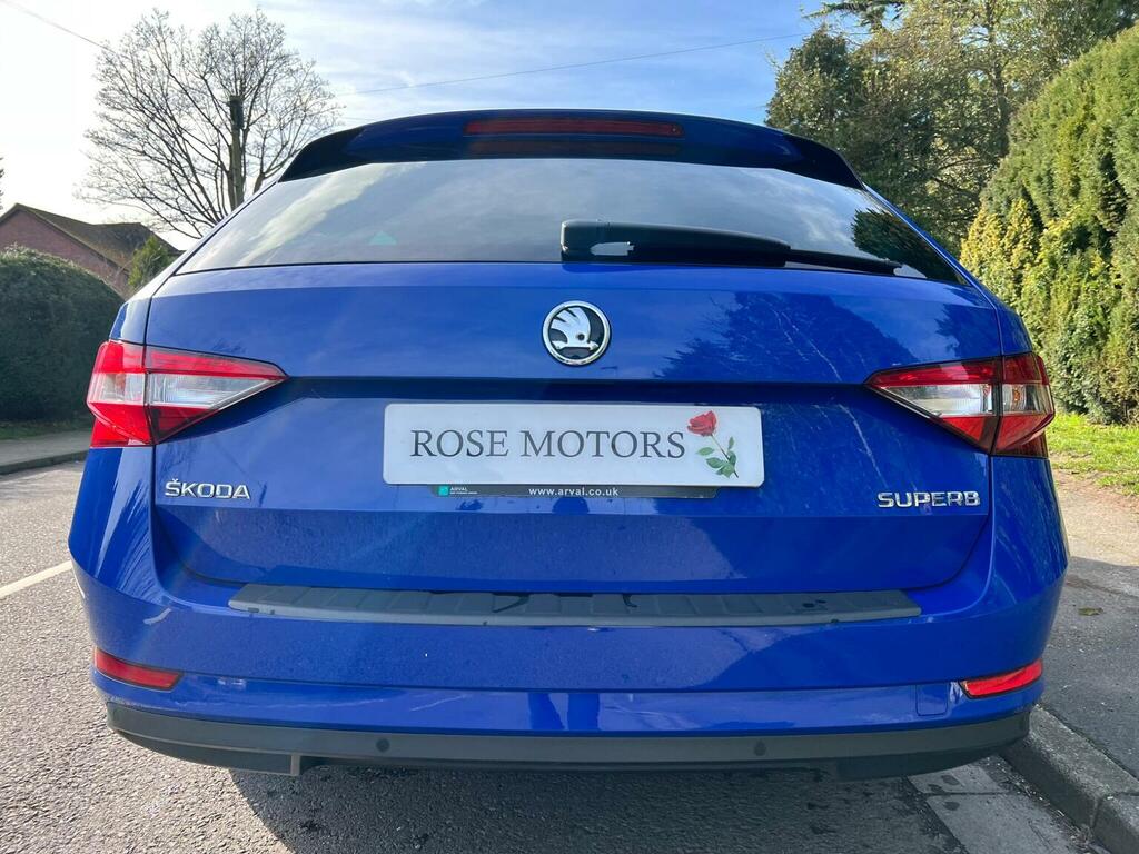 Skoda Superb 2.0 Tdi Se Technology Euro 6 Ss OW19RVF Blue #5
