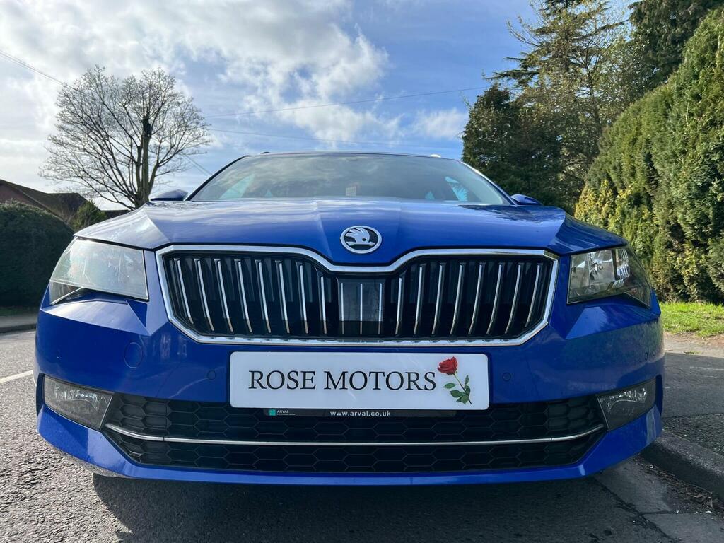 Skoda Superb 2.0 Tdi Se Technology Euro 6 Ss OW19RVF Blue #4