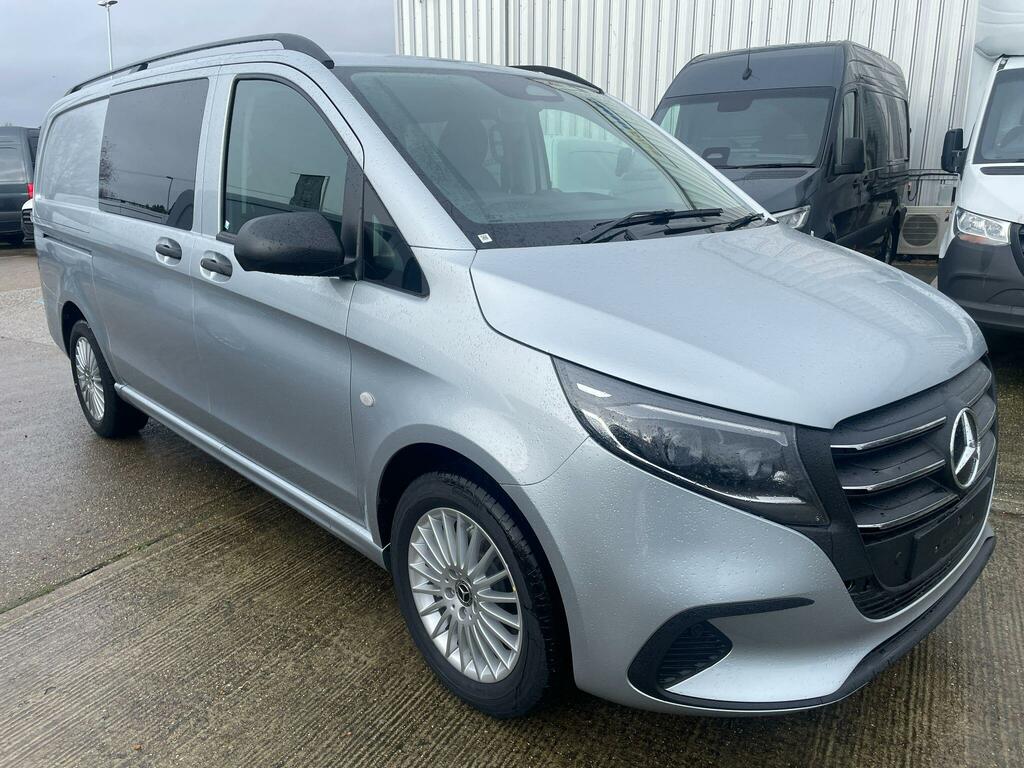 Mercedes-Benz Vito 2.0 116 Cdi Pro Crew Van G-tronic Rwd L2 Euro 6 S Silver