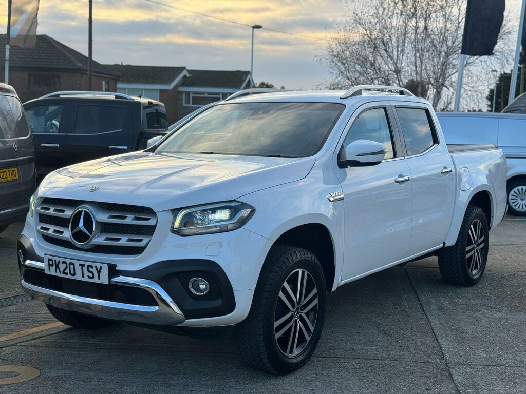 Mercedes-Benz X Class 3.0 Cdi V6 Power G-tronic 4Matic Euro 6 White