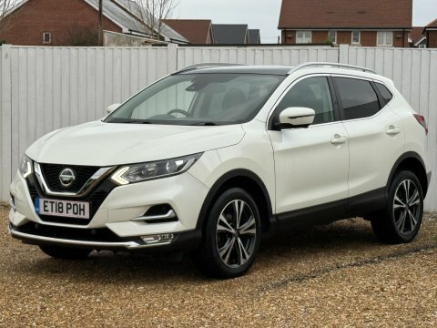 Nissan Qashqai N-connecta Dig-t White