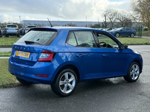 Skoda Fabia Se L Tsi HY71TXH Blue #4