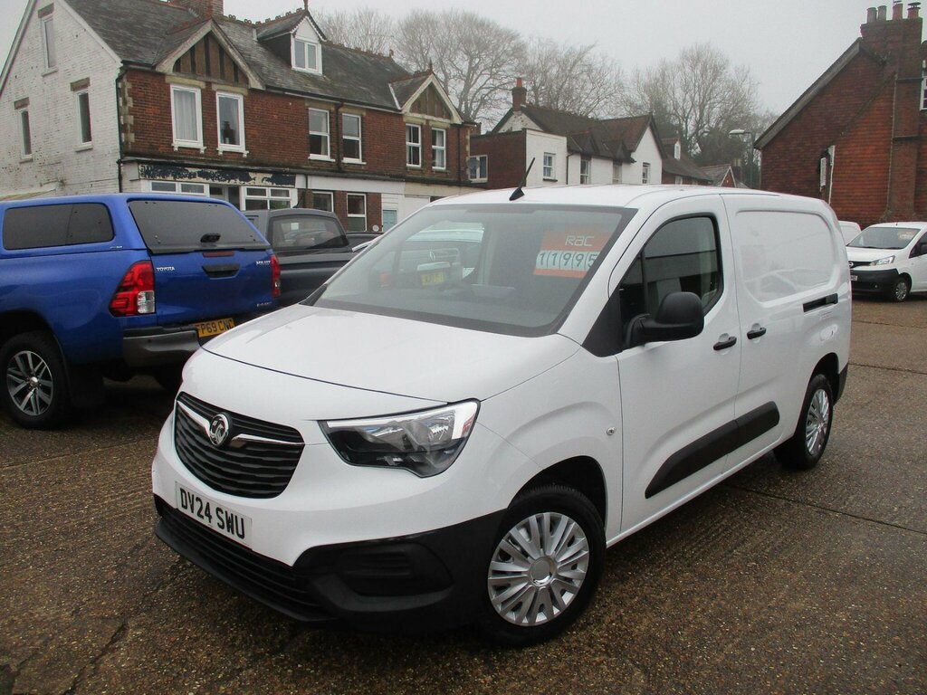 Vauxhall Combo 1.5 Turbo D 2300 Prime L2 H1 Euro 6 Ss 6Dr White