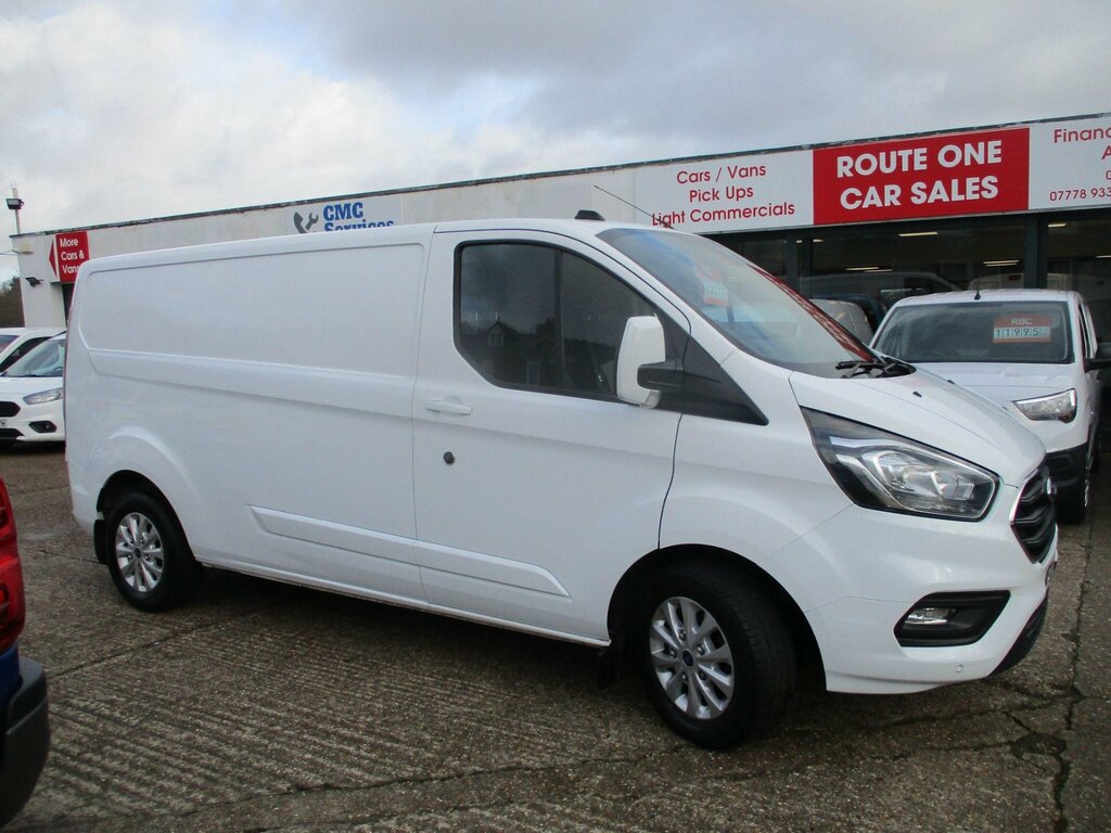 Ford Transit Custom 2.0 300 Ecoblue Limited L2 H1 Euro 6 Ss MF22VTM White #5