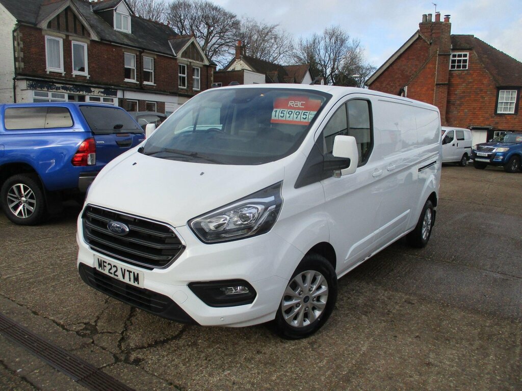 Ford Transit Custom 2.0 300 Ecoblue Limited L2 H1 Euro 6 Ss White