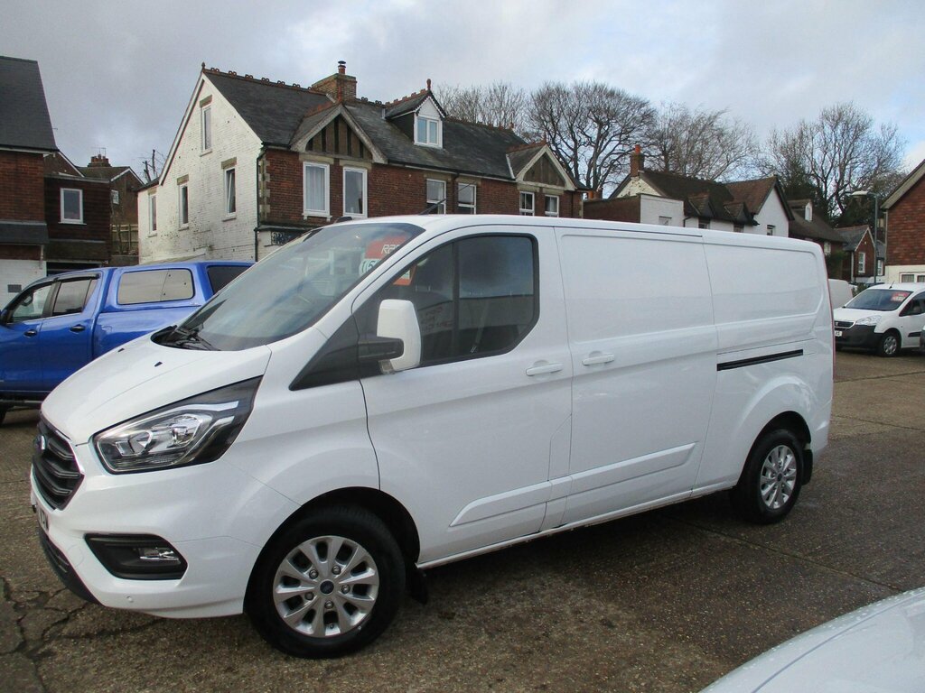 Ford Transit Custom 2.0 300 Ecoblue Limited L2 H1 Euro 6 Ss MF22VTM White #2