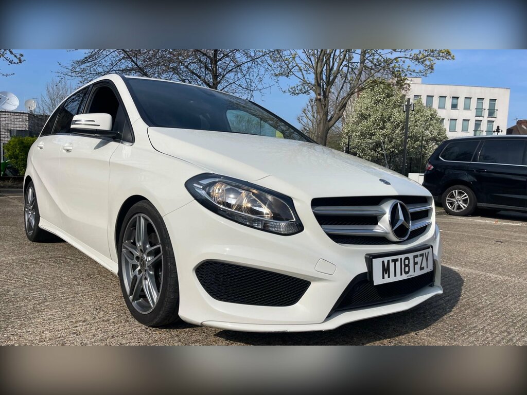 Mercedes-Benz B Class 1.6 B180 Amg Line 7G-dct Euro 6 Ss White