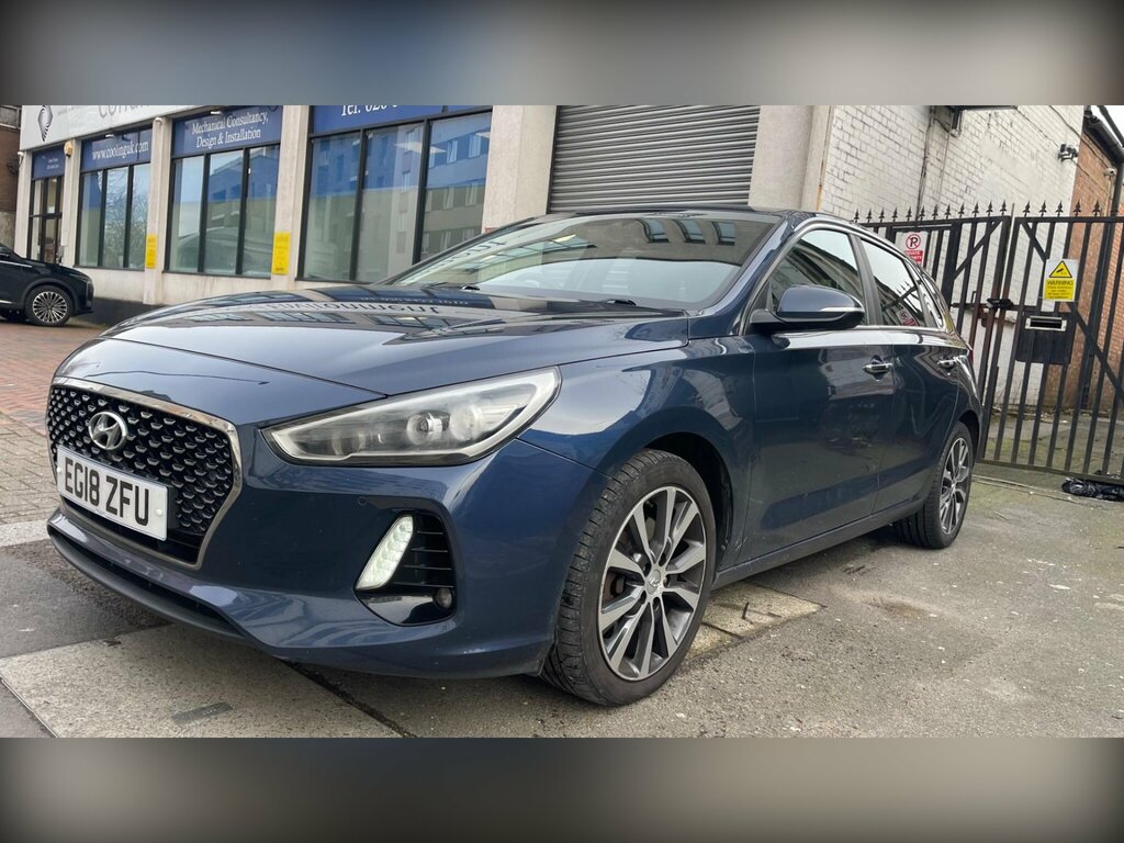 Hyundai I30 1.6 Crdi Blue Drive Premium Dct Euro 6 Ss Blue