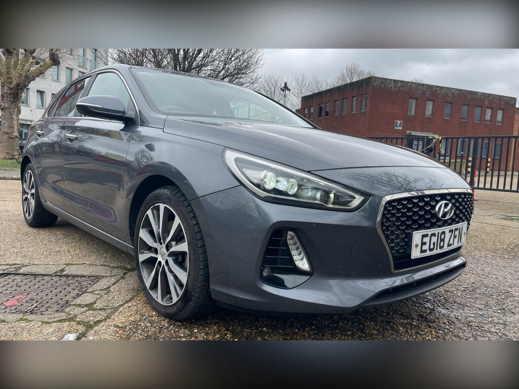 Hyundai I30 1.6 Crdi Blue Drive Premium Dct Euro 6 Ss Grey