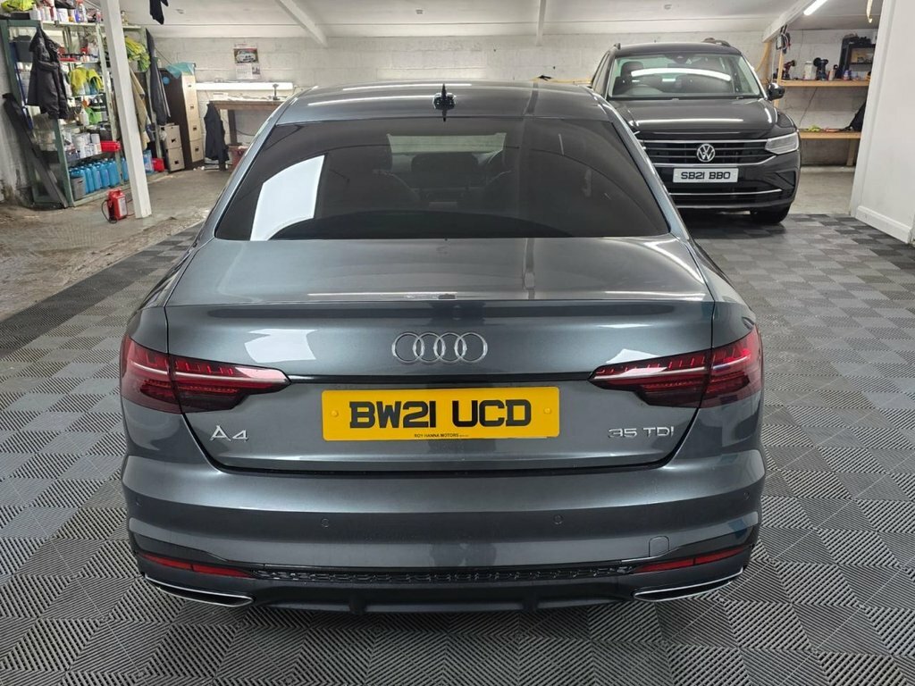 Audi A4 2.0 Tdi 35 S Line Saloon S Tronic Euro BW21UCD Grey #4