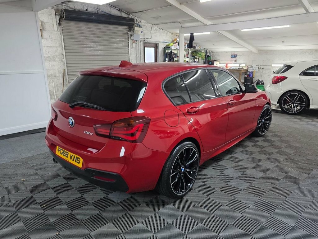 BMW 1 Series 1.5 116D M Sport Shadow Edition Hatchback Dies PG68KNS Red #6