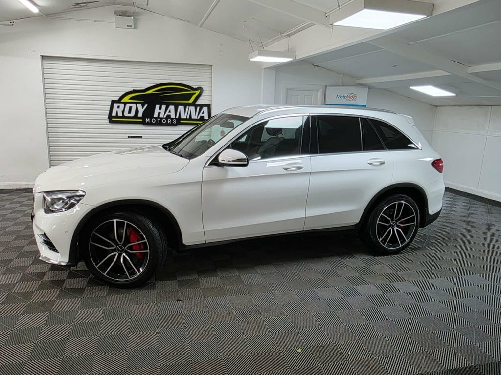 Mercedes-Benz GLC Class 2.1 Glc220d Amg Line Suv G-tronic 4Mati KE17NJX White #2