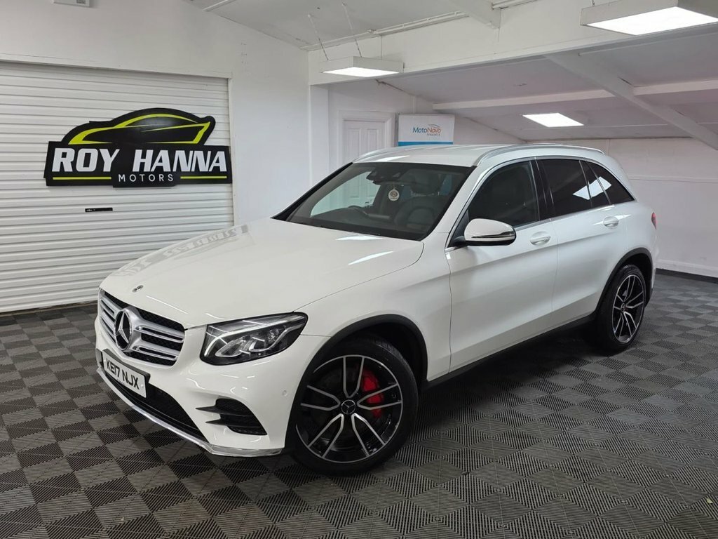 Mercedes-Benz GLC Class 2.1 Glc220d Amg Line Suv G-tronic 4Mati White