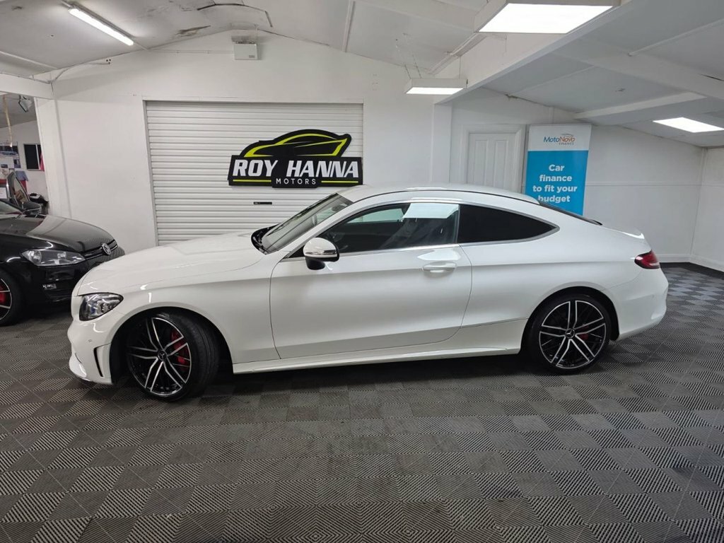 Mercedes-Benz C Class 2.0 C300d Amg Line Premium Coupe G-tr RJ19MFA White #5