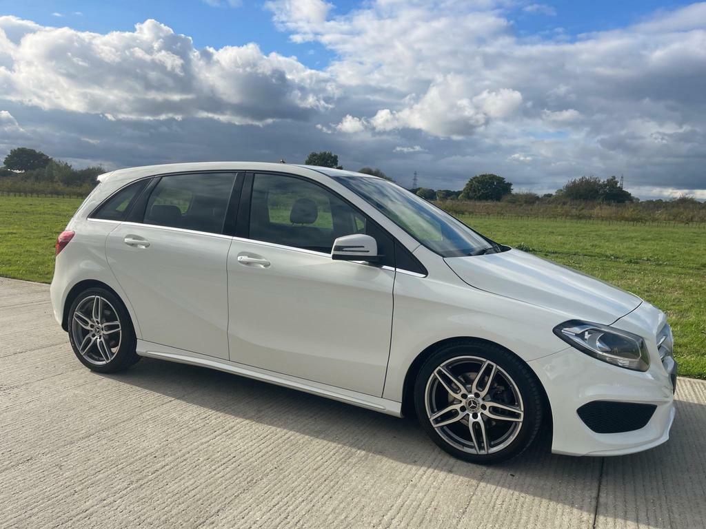 Mercedes-Benz B Class 2.1 B200d Amg Line 7G-dct Euro 6 S S  White #4