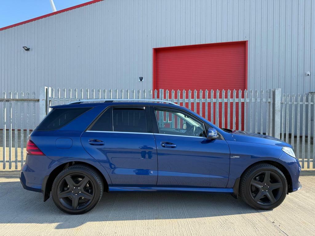 Mercedes-Benz GLE Class 3.0 Gle350d V6 Amg Line G-tronic 4Matic Euro 6 S Blue #2