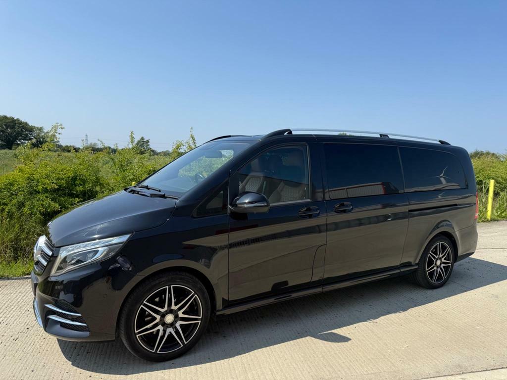Mercedes-Benz V Class 2.2 V250d Amg Line G-tronic Euro 6 S S Black #3