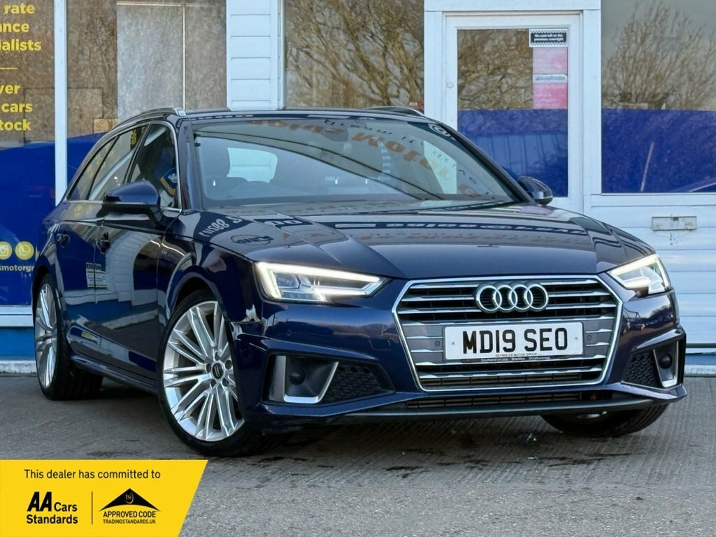 Audi A4 Avant 2L S Line Blue