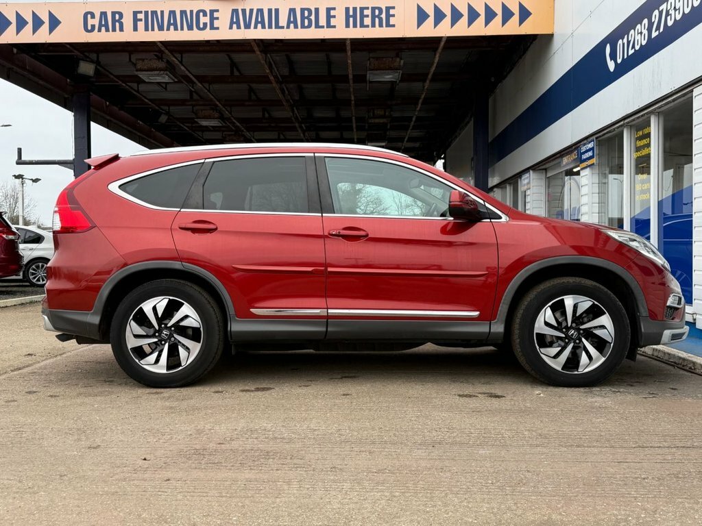 Honda Cr-V 1.6L Ex Red #6