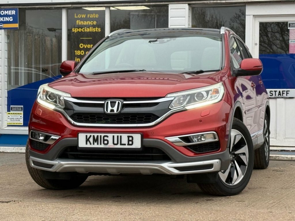 Honda Cr-V 1.6L Ex Red #4