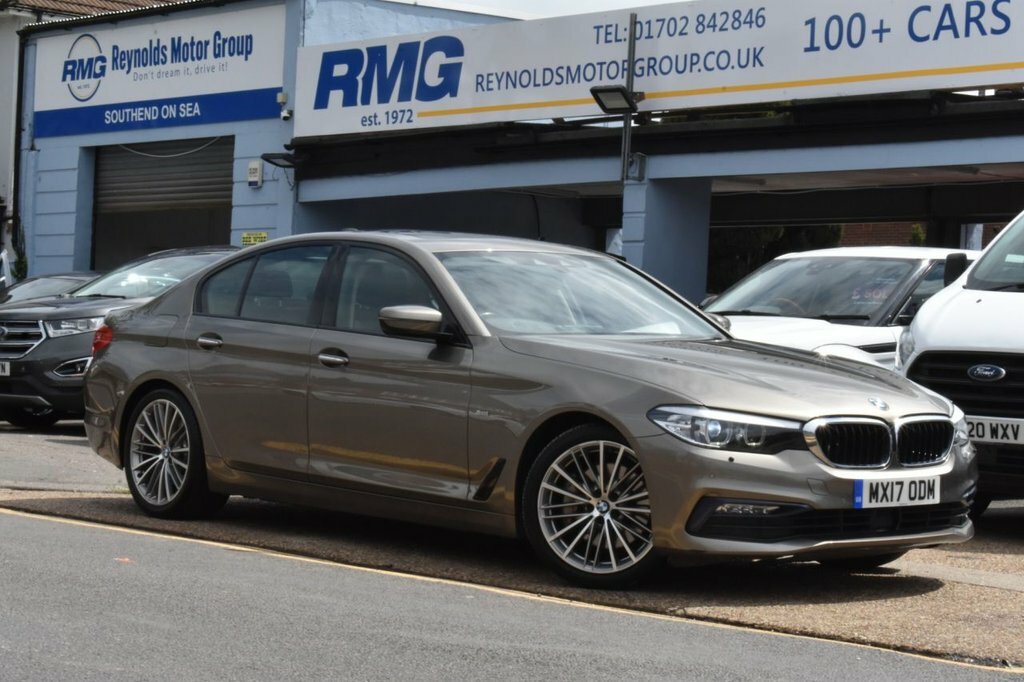 BMW 5 Series Saloon MX17ODM Brown #2