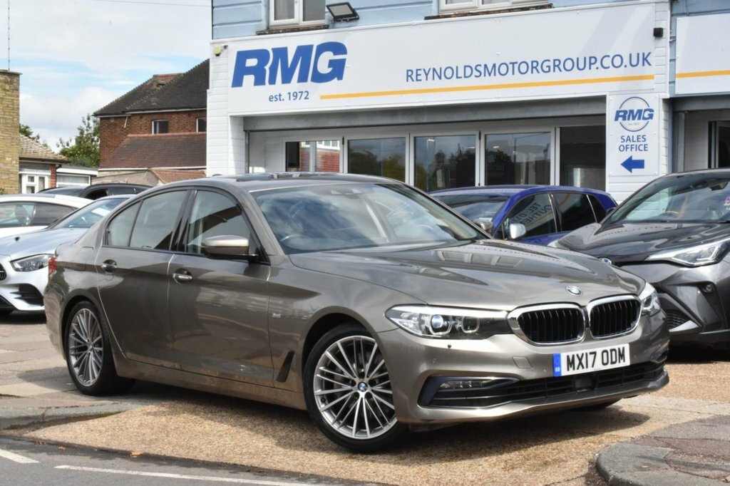 BMW 5 Series Saloon Brown
