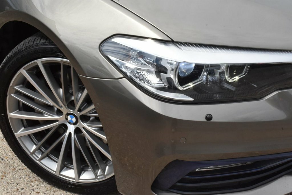 BMW 5 Series Saloon MX17ODM Brown #6