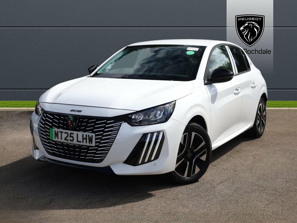Peugeot e-208 50Kwh Allure 7.4Kw Charger MT25LHW White #3