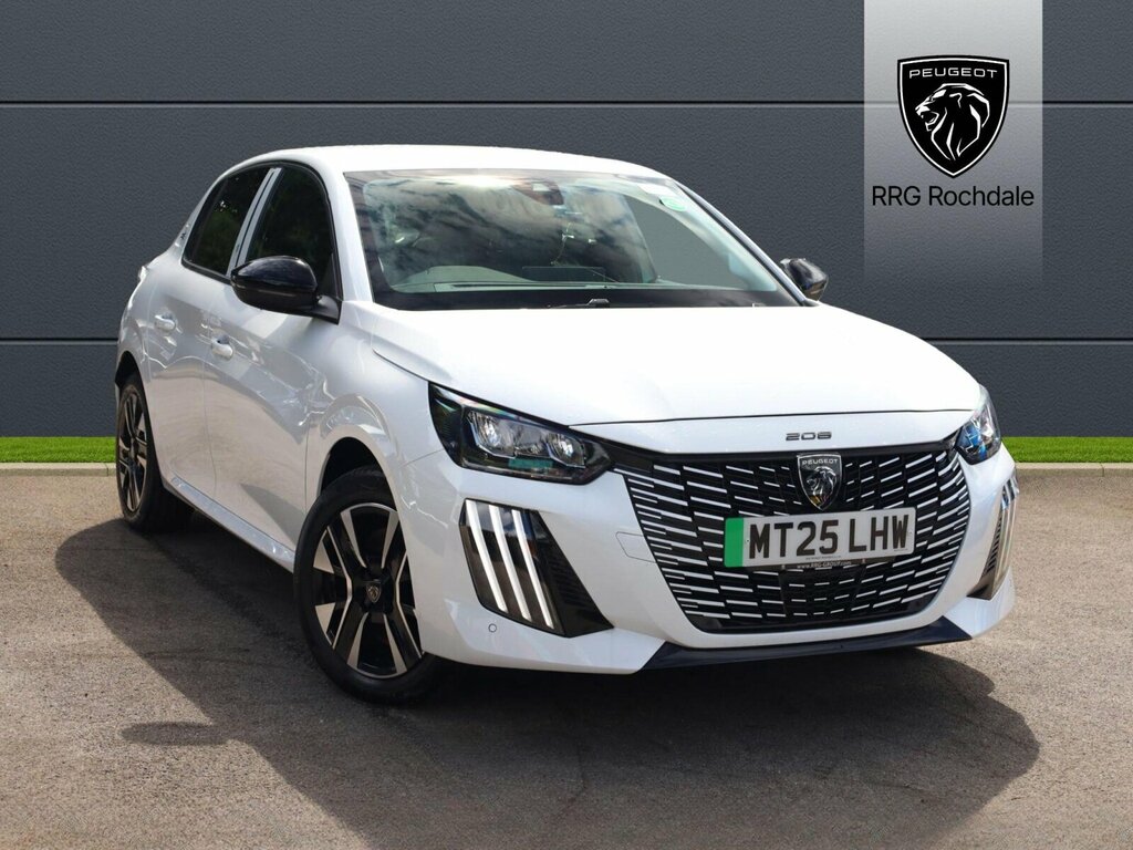 Peugeot e-208 50Kwh Allure 7.4Kw Charger White