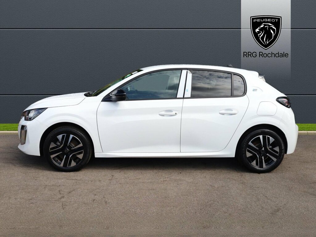 Peugeot e-208 50Kwh Allure 7.4Kw Charger MT25LHW White #6