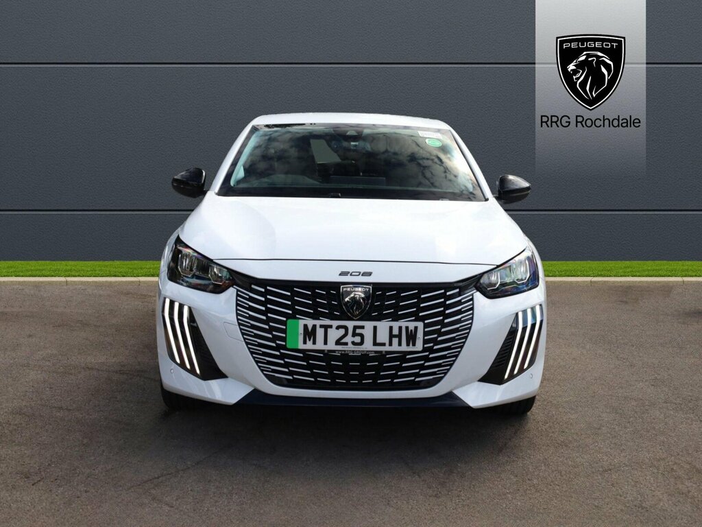 Peugeot e-208 50Kwh Allure 7.4Kw Charger MT25LHW White #2