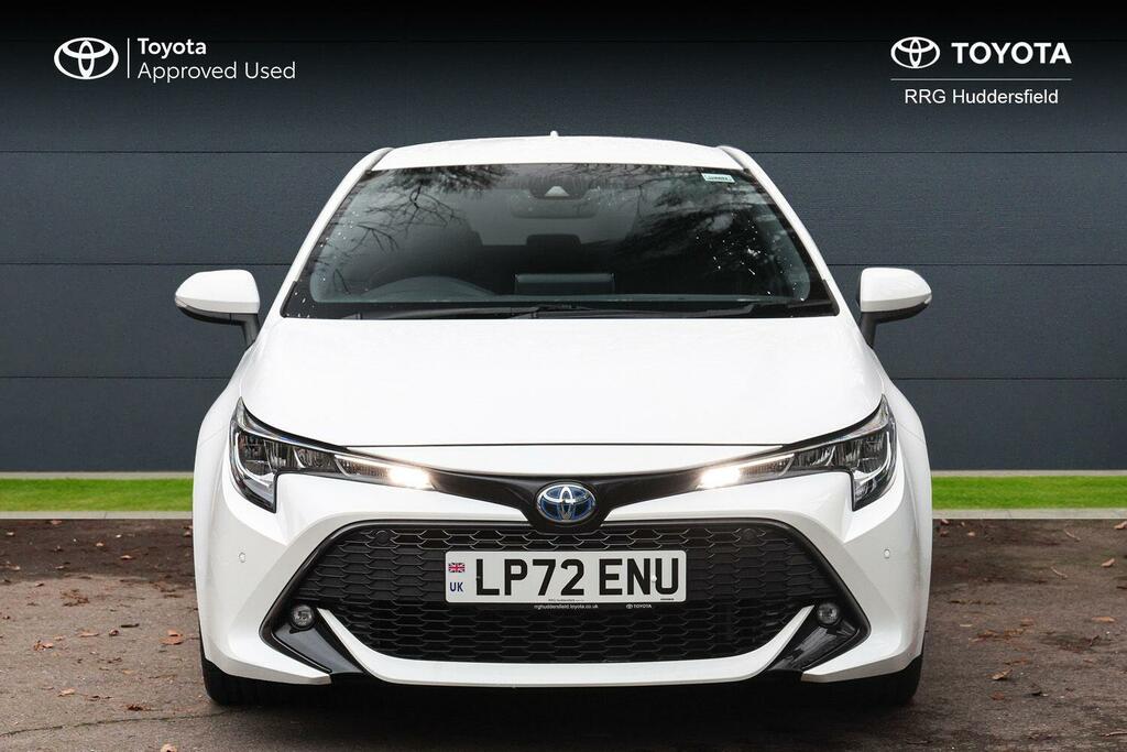 Toyota Corolla 1.8 Vvt-h Design Cvt Euro 6 Ss LP72ENU White #2