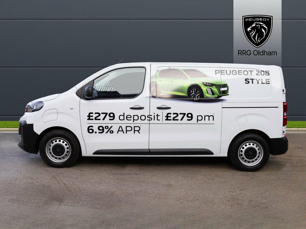 Peugeot E-Expert E 1000 75Kwh Professional Standard Panel Van White #3