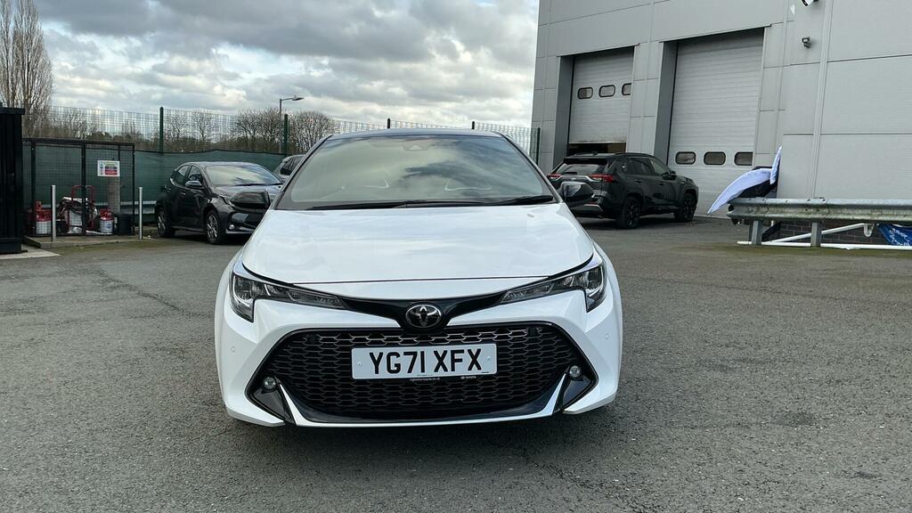 Toyota Corolla 1.8 Vvt-h Gr Sport Cvt Euro 6 Ss YG71XFX White #2