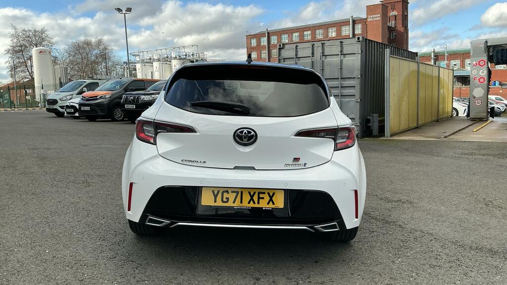 Toyota Corolla 1.8 Vvt-h Gr Sport Cvt Euro 6 Ss YG71XFX White #6