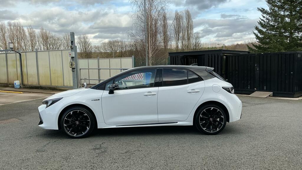 Toyota Corolla 1.8 Vvt-h Gr Sport Cvt Euro 6 Ss YG71XFX White #5