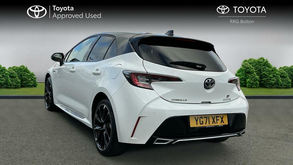 Toyota Corolla 1.8 Vvt-h Gr Sport Cvt Euro 6 Ss YG71XFX White #4