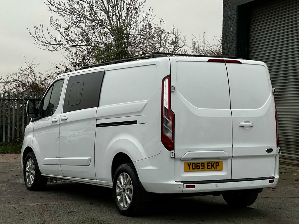 Ford Transit Custom 2L Limited YO69EKP White #3