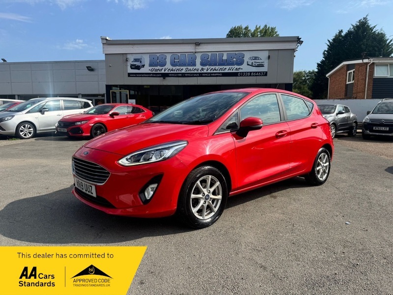 Ford Fiesta Zetec Red