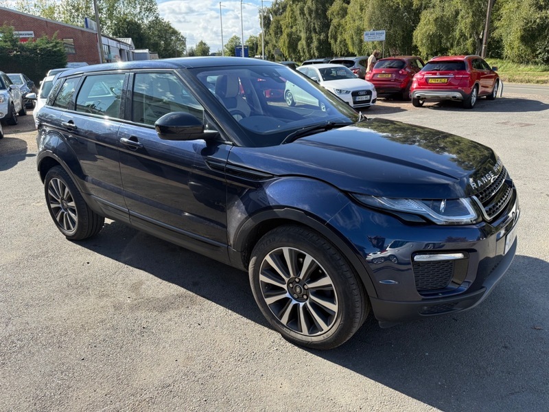 Land Rover Range Rover Evoque Td4 Se Tech HV17XYF Blue #2