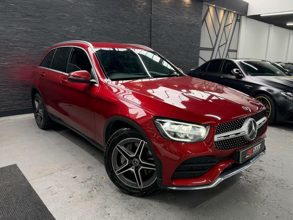 Mercedes-Benz GLC Class 2.0 Glc300 Mhev Amg Line G-tronic 4Matic Euro 6 Red