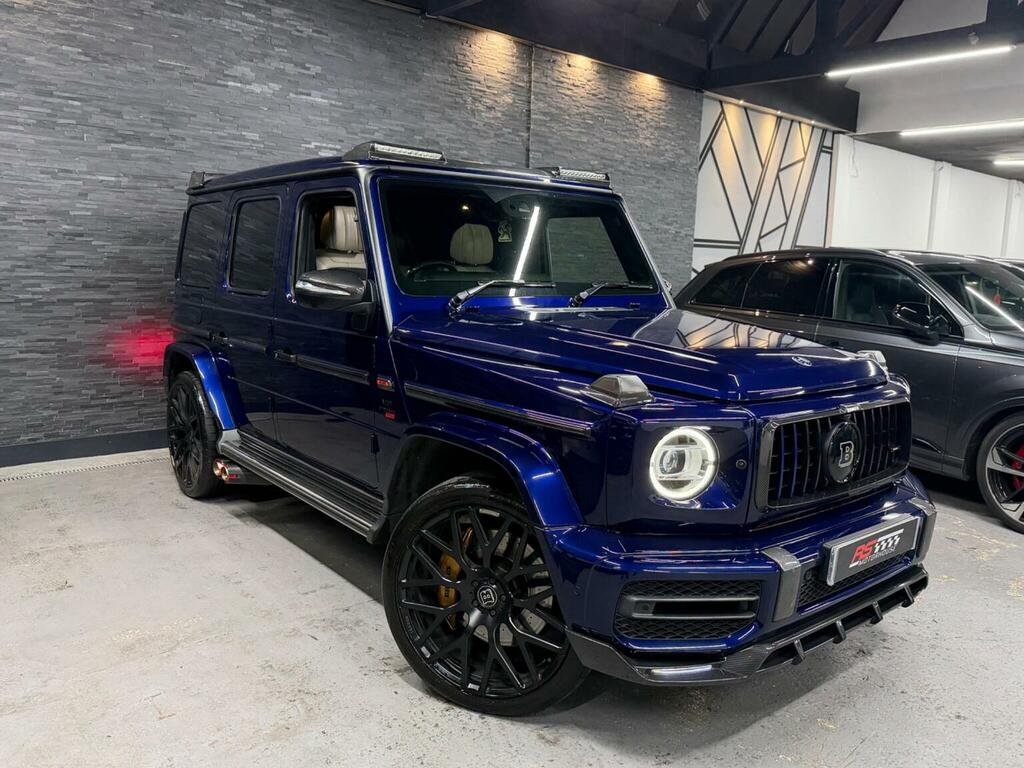 Mercedes-Benz G Class 4.0 G63 V8 Biturbo Amg Spds9gt 4Matic Euro 6 Ss Blue