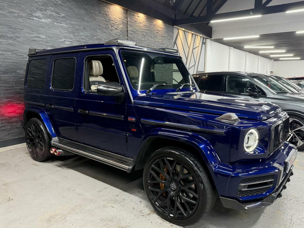Mercedes-Benz G Class 4.0 G63 V8 Biturbo Amg Spds9gt 4Matic Euro 6 Ss Blue #4