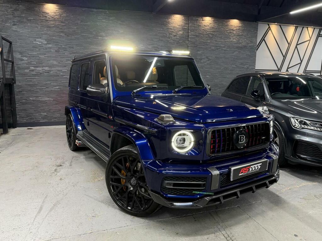 Mercedes-Benz G Class 4.0 G63 V8 Biturbo Amg Spds9gt 4Matic Euro 6 Ss Blue