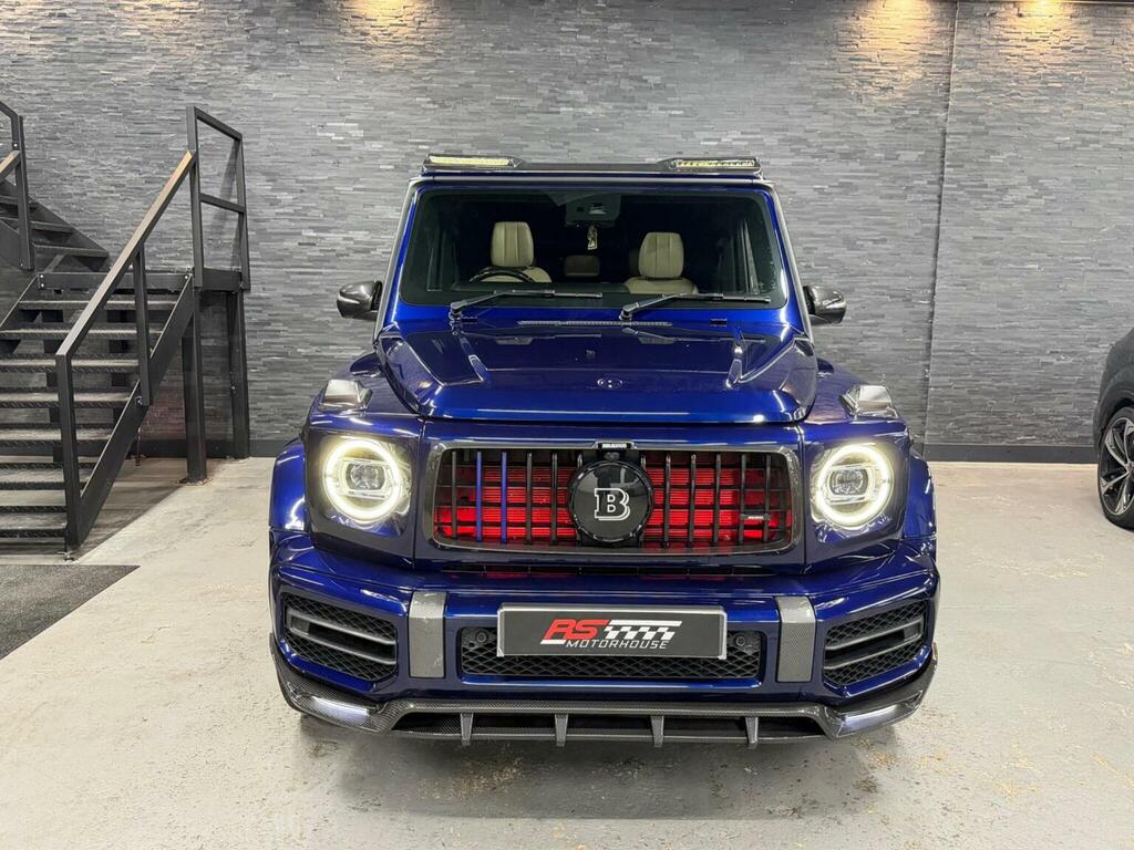 Mercedes-Benz G Class 4.0 G63 V8 Biturbo Amg Spds9gt 4Matic Euro 6 Ss Blue #6